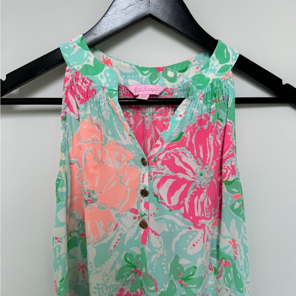 Lilly Pulitzer Silk Tank Blouse - Picture 3 of 5